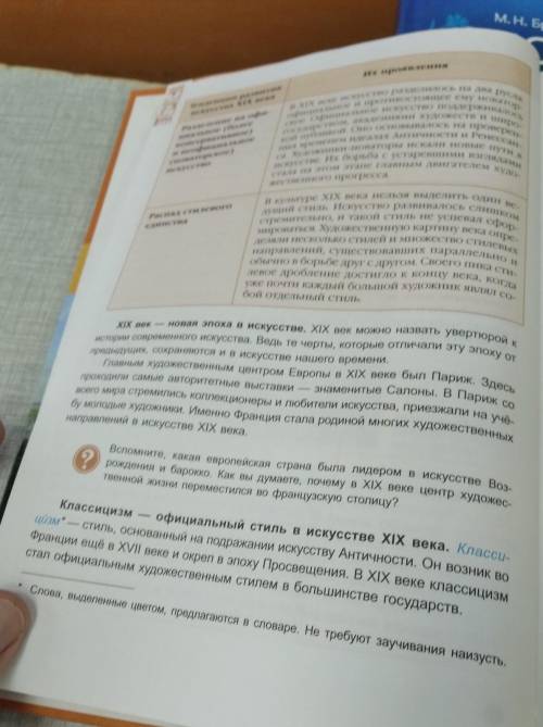 Искусство 9 классНужен конспект к первому пораграфу​