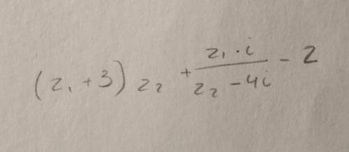 Решить комплексные числа z1= -1+5i; z2=2+i в форме 1) z1/z2 2)в фотографии