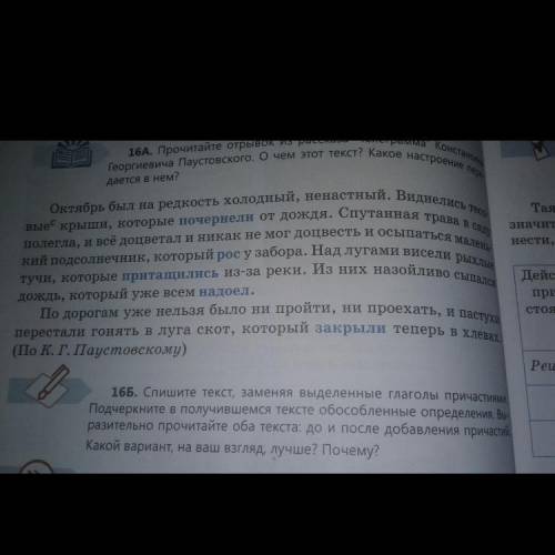 Подчеркните в получившемся тексте обособленные определения Я думаю тут только спутанная трава правил