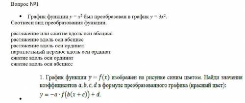 3 задания по математике график функции y=f(x) изображен на рисунке синим цветом, найди значения коэф