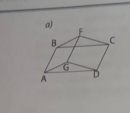 Дано ABFG и DCFG-паралелограммы докажите что ABCD- паралелограмм​