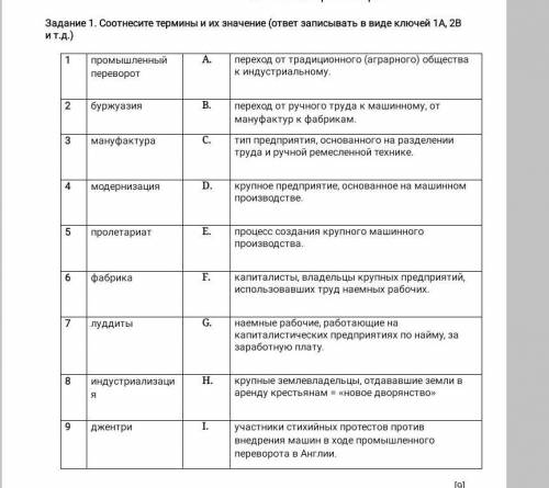 задание 1 сор по всемирной истории​