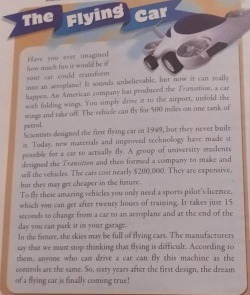 Why do you think the transition is so expensive? Would you like to have one of these flying cars?Why