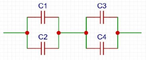 Найти С общ. С1=15 С2=5 С3=10 С4=20​