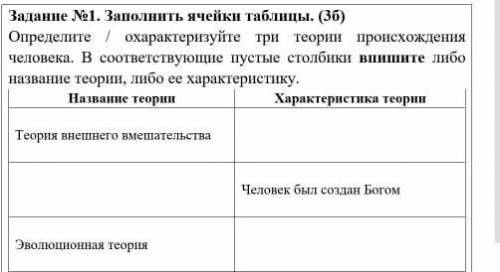 Теория внешнего вмешательства был создан