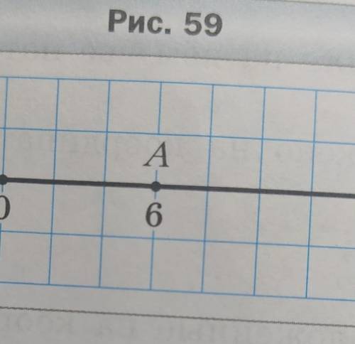 Перенесите в тетрадь рисунок 59 отметьте на координатном луче точки B 12 C2 D8​