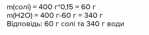 Обчислити масу глауберової солі і води необхідно для приготування 220 гр розчину з масовою часткою н