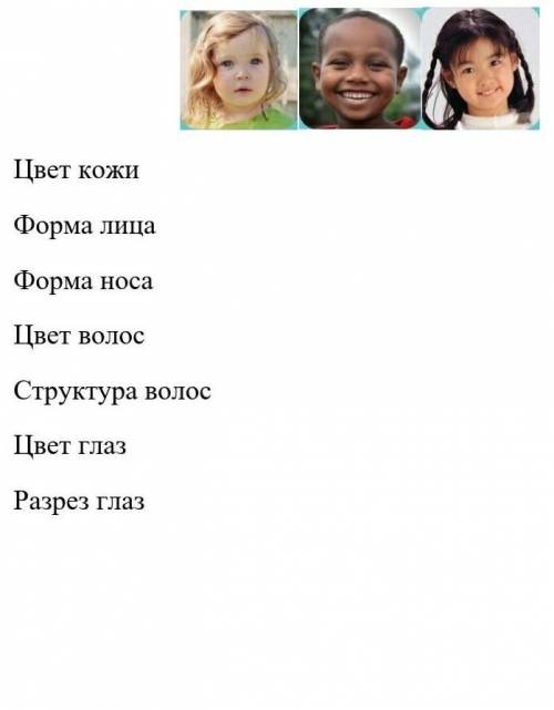 Выполни задание в учебнике на стр. 89. Заполни таблицу. Цвет кожиФорма лицаФорма носаЦвет волосСтрук