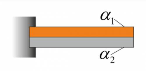 Зайки с физикой Даны три биметаллические пластины в выпрямленном состоянии. Коэффициент термического