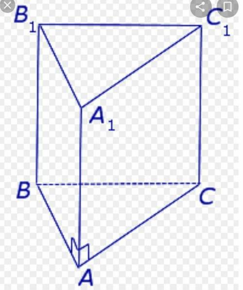 В правильной треугольной призме АВСА1В1С1 найдите угол между прямыми: а) AB и CC1; б) AB и В1С1​