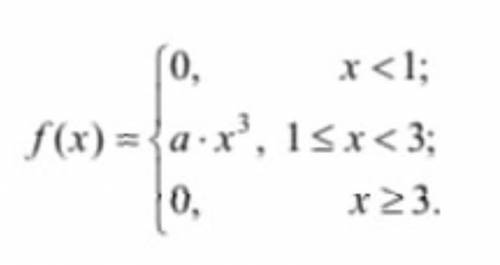 Задана плотность распределения случайной величины Х. Найти:а) Неизвестный параметр аб) Функцию F(x)