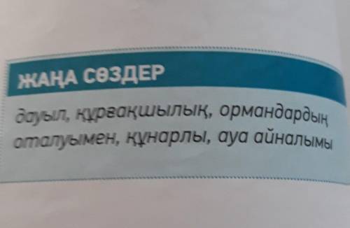 Топтық жұмыс. Қақпа ойына. Айтылған жаңа сөзді кестеге жылдам жазындар. 1 оқушы кестені толтырсын.