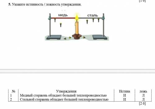 Укажите истинность / ложность утверждения. Без глупостей иначе бан​