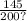 \frac{145}{200?}