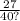 \frac{27}{40?}