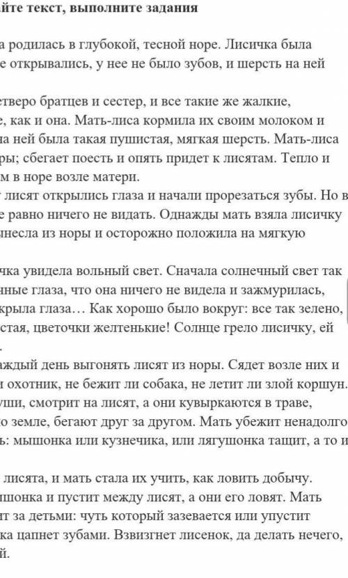 6. Выпишите из текста 2 словосочетания «прилаг.+существительное», определив падежи число прилагатель