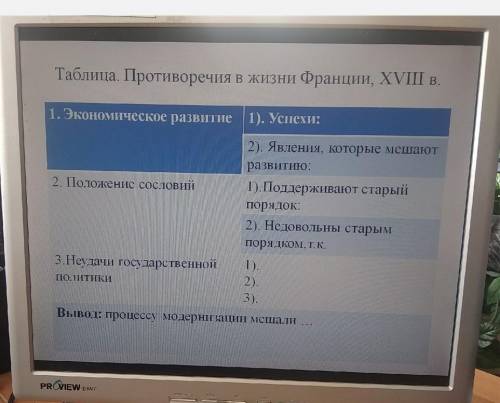 с таблицей, чень надо