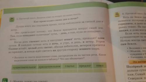 Выпиши из текста выделенные слова,распределяя их по частям речи существительные,прилагательные,глаго