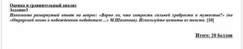 Оценка и сравнительный анализ Задание3 Напишите развернутый ответ на вопрос: «Верно ли, что хитрость