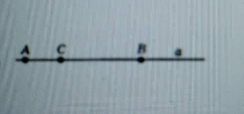 6. Точка С лежит на прямой AB между точками А и В. Иа- вестно, что отрезок АС на 5 см меньше отрезка