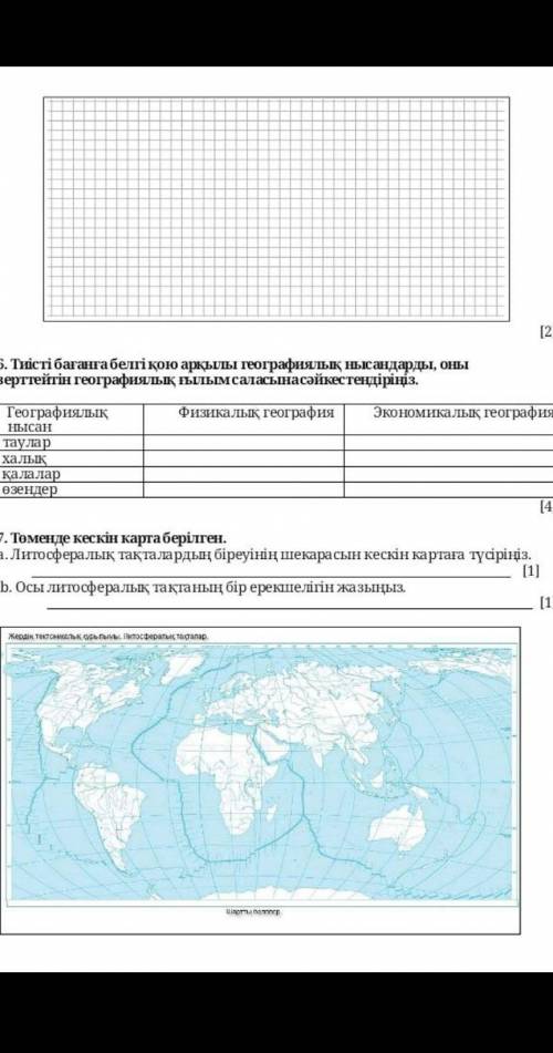 География тжб керрек комеккк 6.Тапсырма​