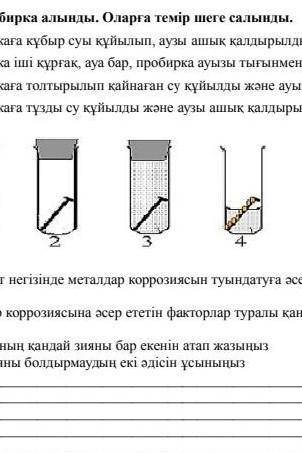 Коррозияның қандай зияны бар екенін атап жазыңыз ​