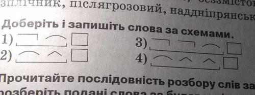 Привет с Украинским языком (лень думать), пишите слова на украинском упражнение на фото​