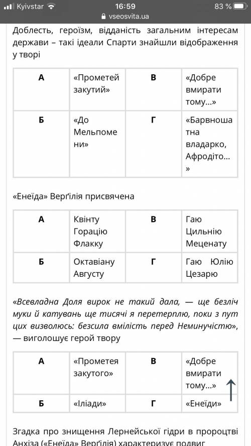 зарубіжна література 8 клас