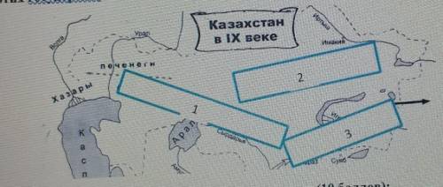 .Определите государства скрытые за цифрами. Дайте характеристику внешней политики этих государств(не