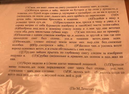 Вставьте пропущенные буквы,знаки препинания,тере и т.д