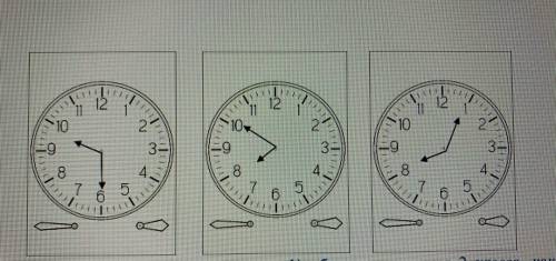 объяснить учащимся 2 класса, как по разному можно прочитать время по часам; 2) на сколько спешат каж