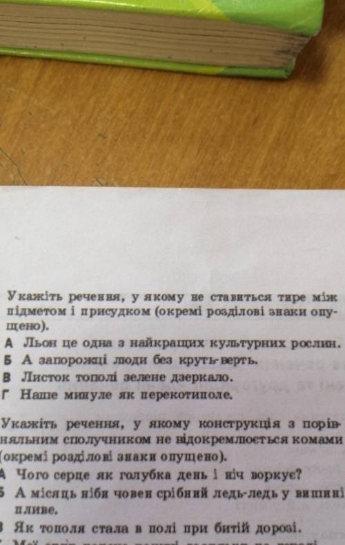 Укажіть речення, у якому не ставиться тире між підметом і присудкомю​