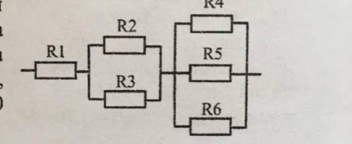 ПО ФИЗИКЕ Найдите распределение сил токов и напряжений в цепи, изображенной на рисунке, если напряже