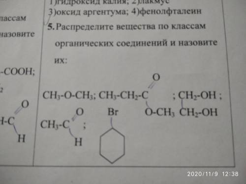 это Контрольная по химии