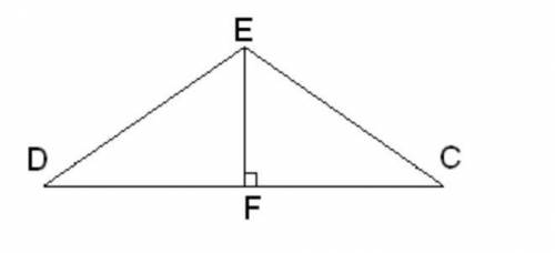 CE=ED,∢CED=159Угол FED равен ​