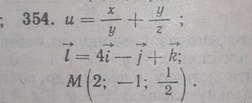 Знайти похідну скалярного поля u(x,y,z) у точці М у напрямі вектора L.Будь ласка до ть​