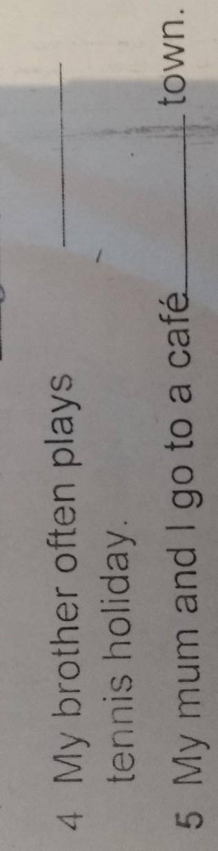 2 Complete the sentences with at, in or on. 7the1 This year we're having aholiday France.2 Dad often