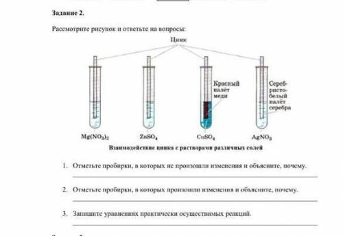 Химия 8 класс взаимодействие цинка с растворами солей