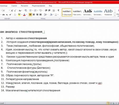 Анализ стихотворения Пророк Александр Пушкин По плану(план снизу)