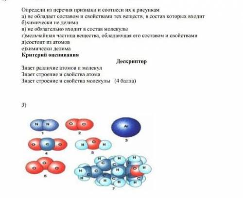 Определитесь из перечня признаки и соотнеси их к рисункам ​