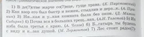 Спишите предложение, вставляя пропущенные буквы. Подчеркните грамматические основы. Определите вид с