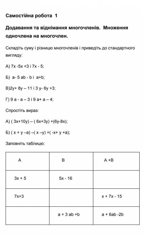 ПО С/Р С АЛГЕБРЫ!МОЮ​