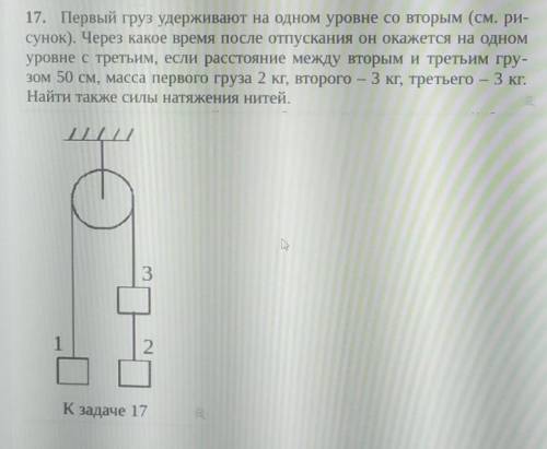 задача на второй закон Ньютона.​