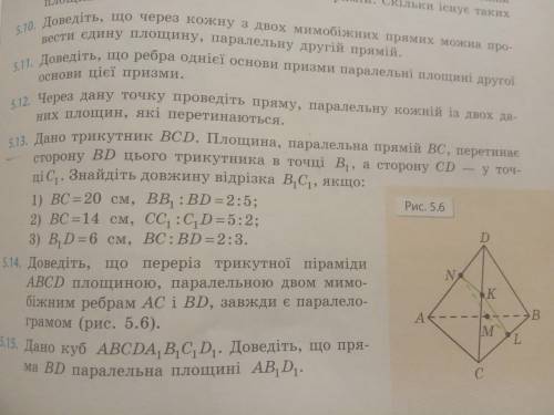 Доведіть,що переріз трикутної піраміди ABCD площиною,паралельною двом мимобіжним ребрам AC i BD,завж