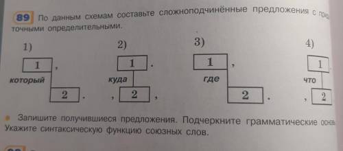 Сделать упражнение 89​