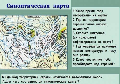 География работа по синаптической карте