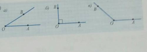 на рисунке два через точки A и B к сторонам угла Проведите перпендикулярные прямые Какие углы образу