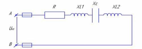 Дано: R1 = 16 oм R2 = - ом Xl1 = 10 oм XL2 = 8 ом Xc1 = 6 om Xc2 = - om U = 80 Найти: 1) полное с