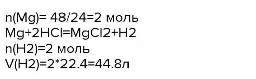 Некоторое количество магния поместили в колбу с раствором соляной кислоты. В ходе эксперимента выдел