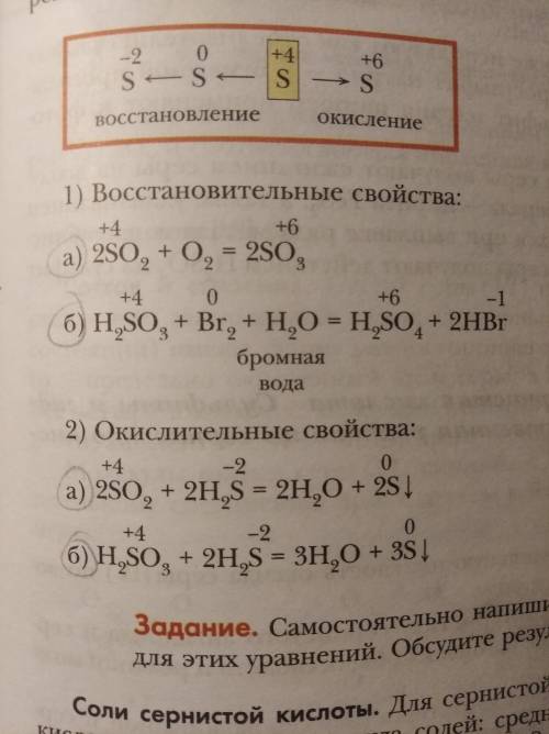 Самостоятельно напишите схемы электронного баланса для этих уровнений